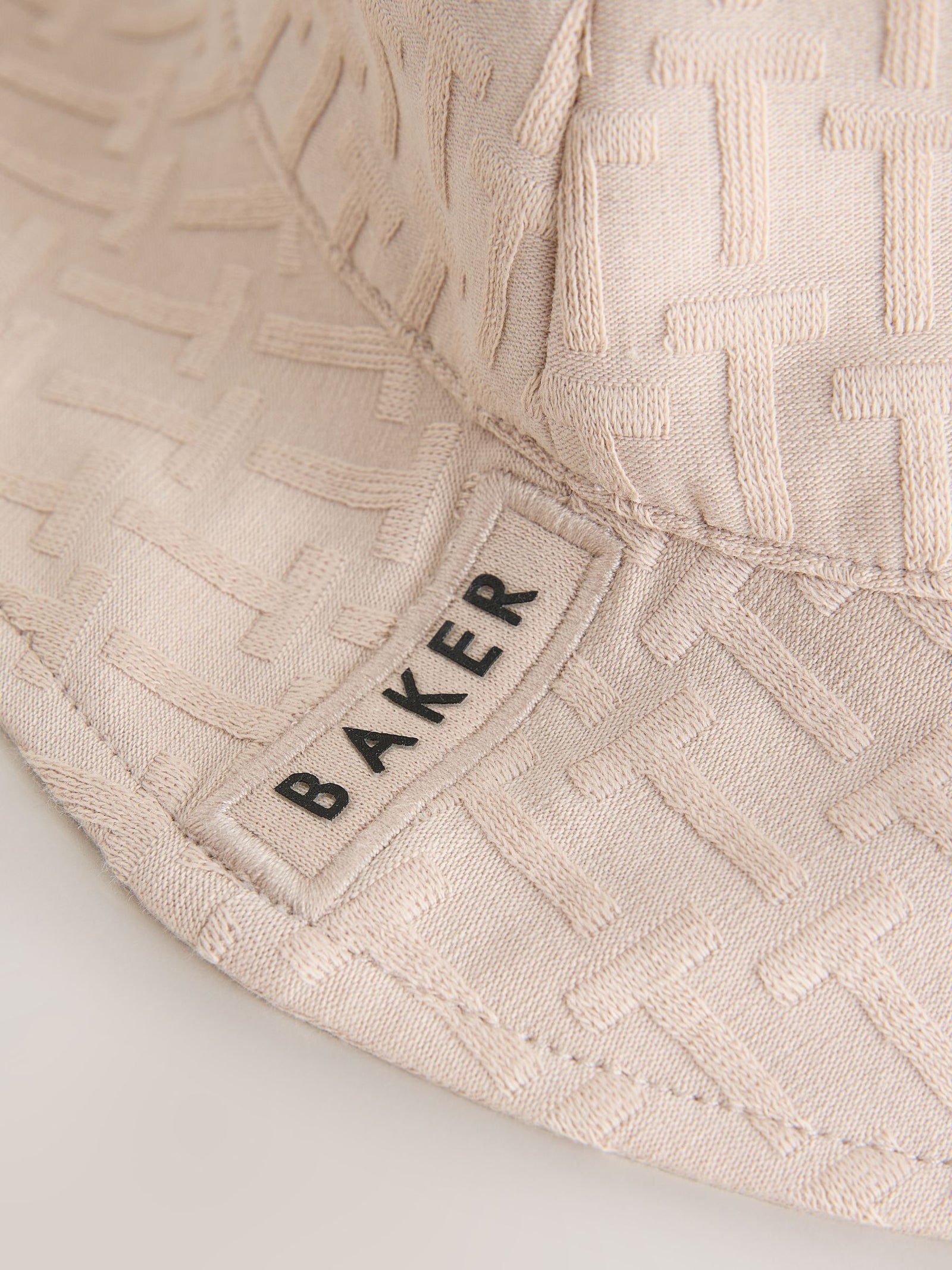 Baker by Ted Baker Textured Romper and Hat Set