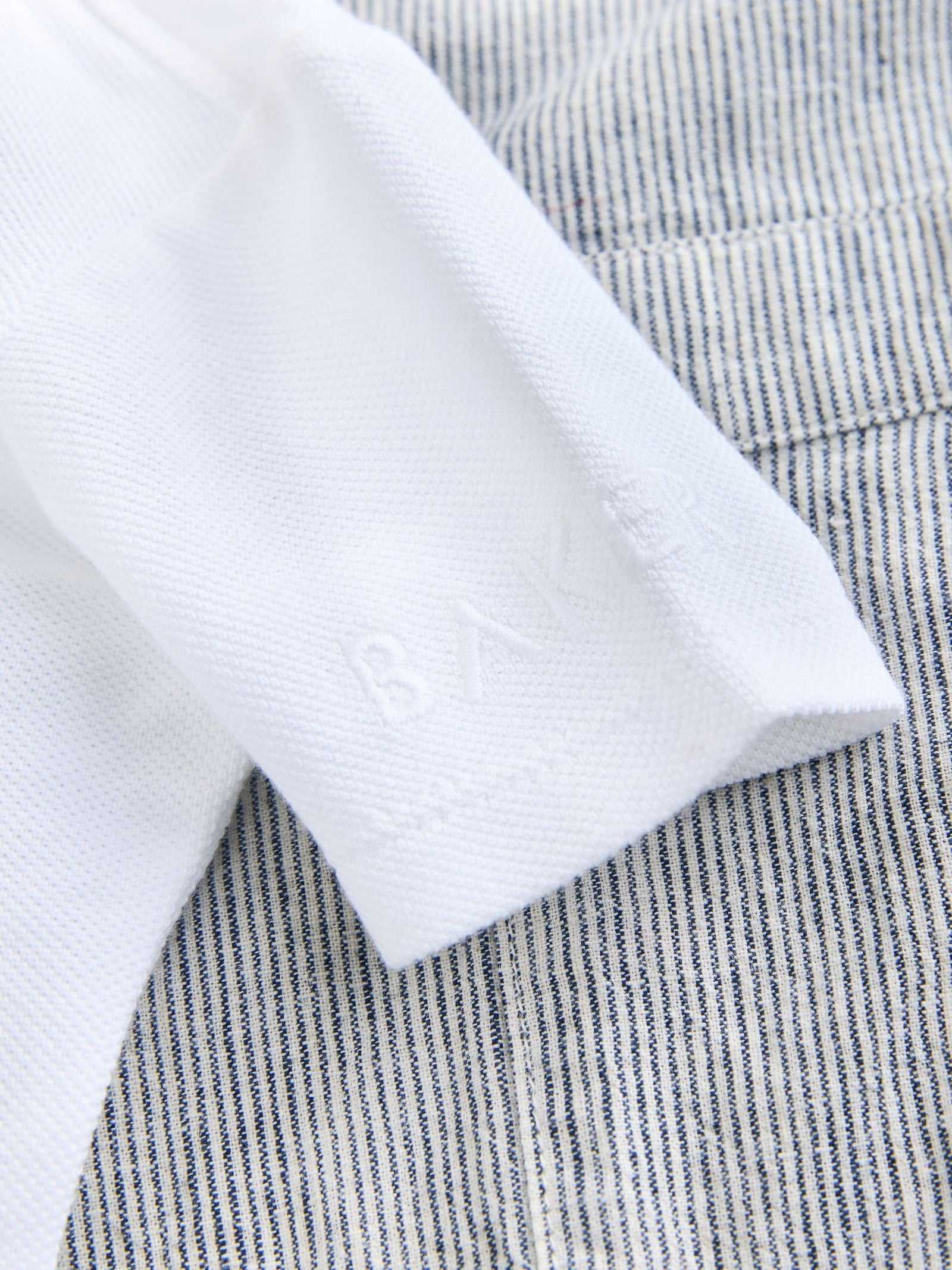 Baker by Ted Baker Stripe Dungaree and Polo Shirt Set