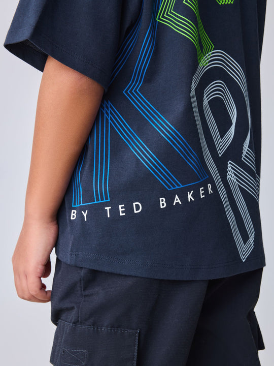 Baker by Ted Baker Letter Graphic T-Shirt