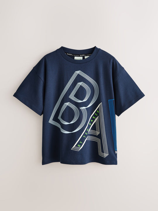 Baker by Ted Baker Letter Graphic T-Shirt