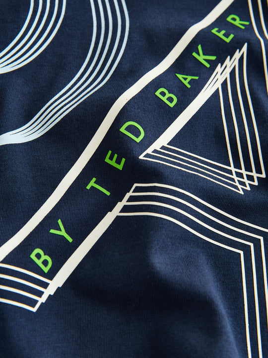 Baker by Ted Baker Letter Graphic T-Shirt