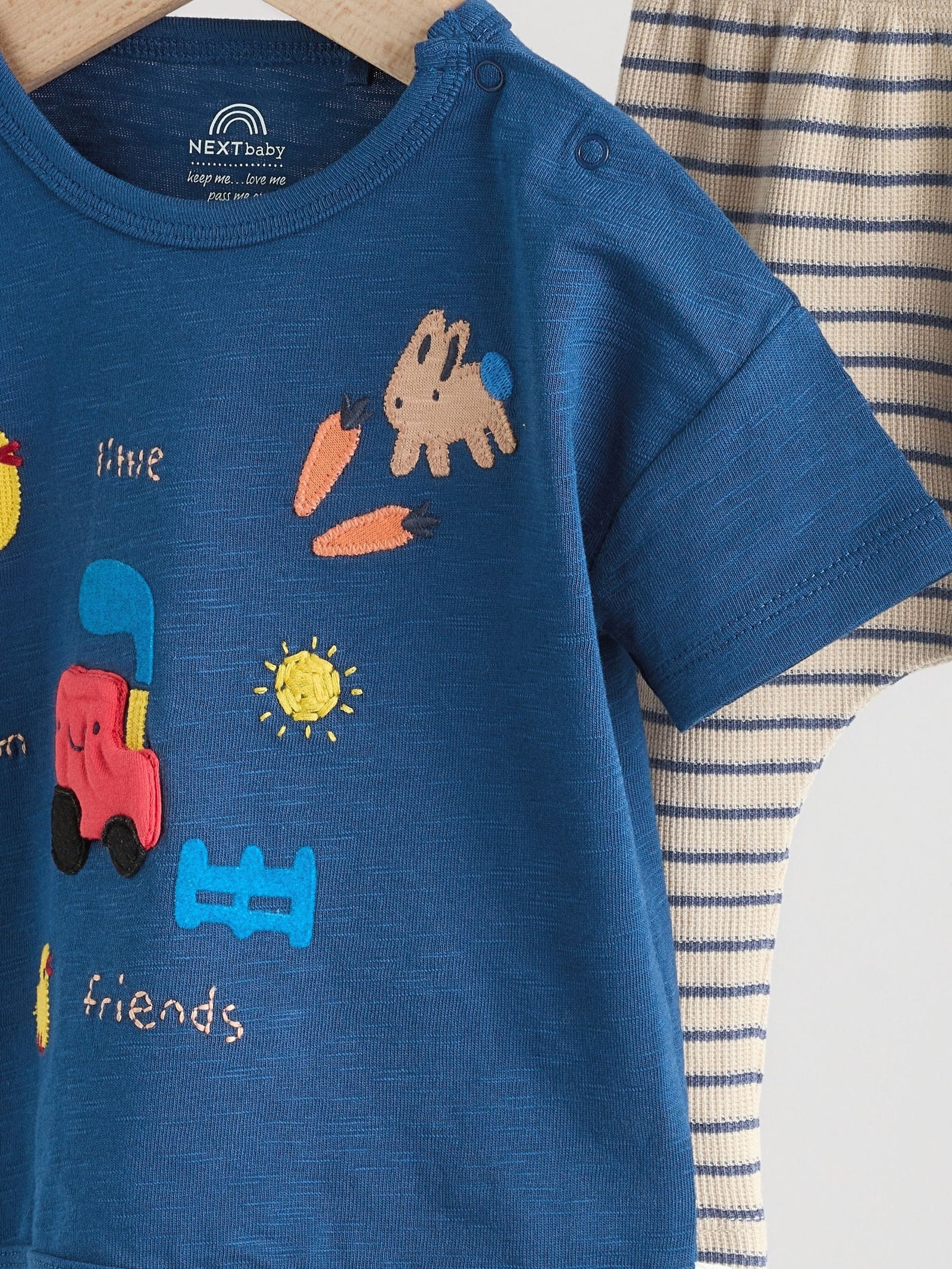 Blue Farm Top and Leggings Baby Set (0mths-2yrs)