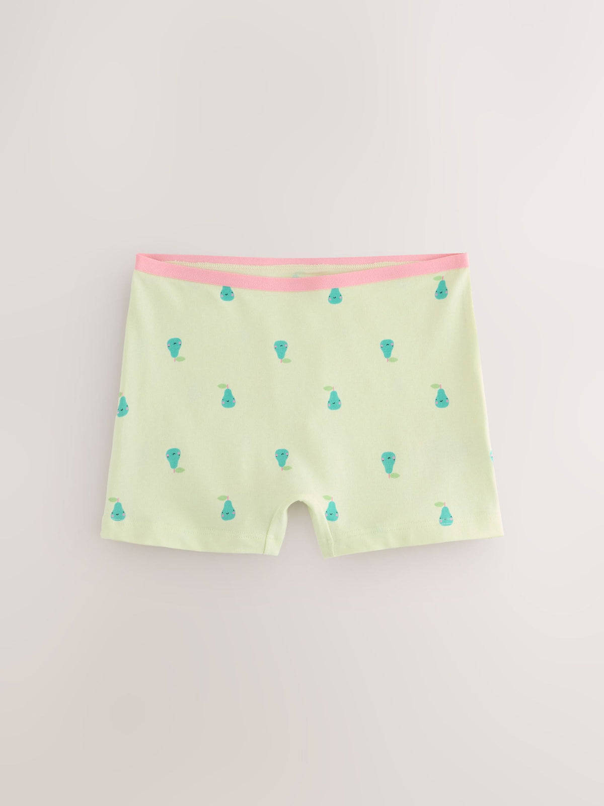 Pink/Lilac Fruits Short Briefs 5 Pack (2-16yrs)