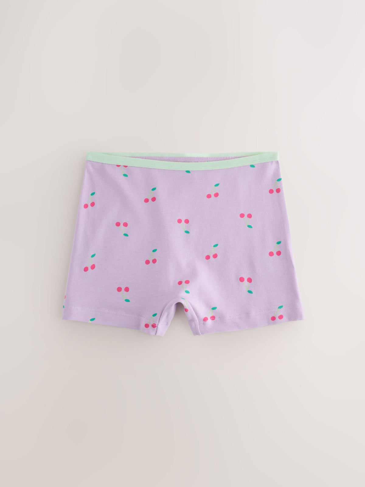Pink/Lilac Fruits Short Briefs 5 Pack (2-16yrs)