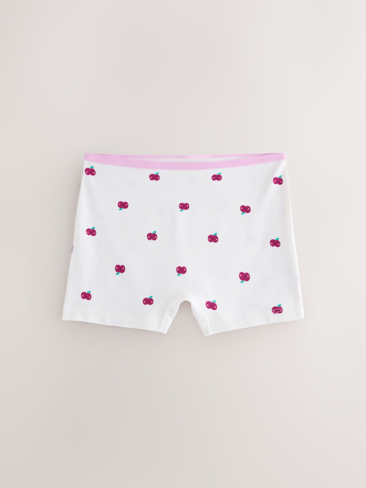 Pink/Lilac Fruits Short Briefs 5 Pack (2-16yrs)