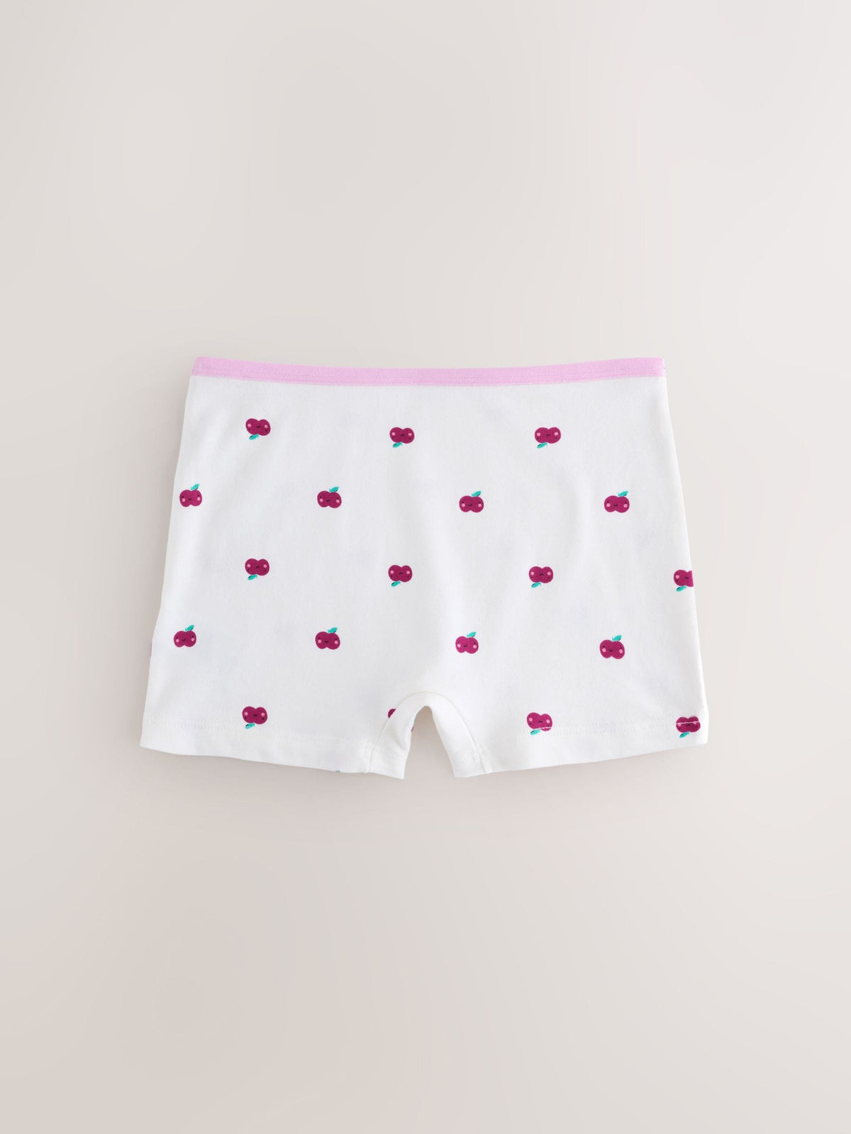 Pink/Lilac Fruits Short Briefs 5 Pack (2-16yrs)