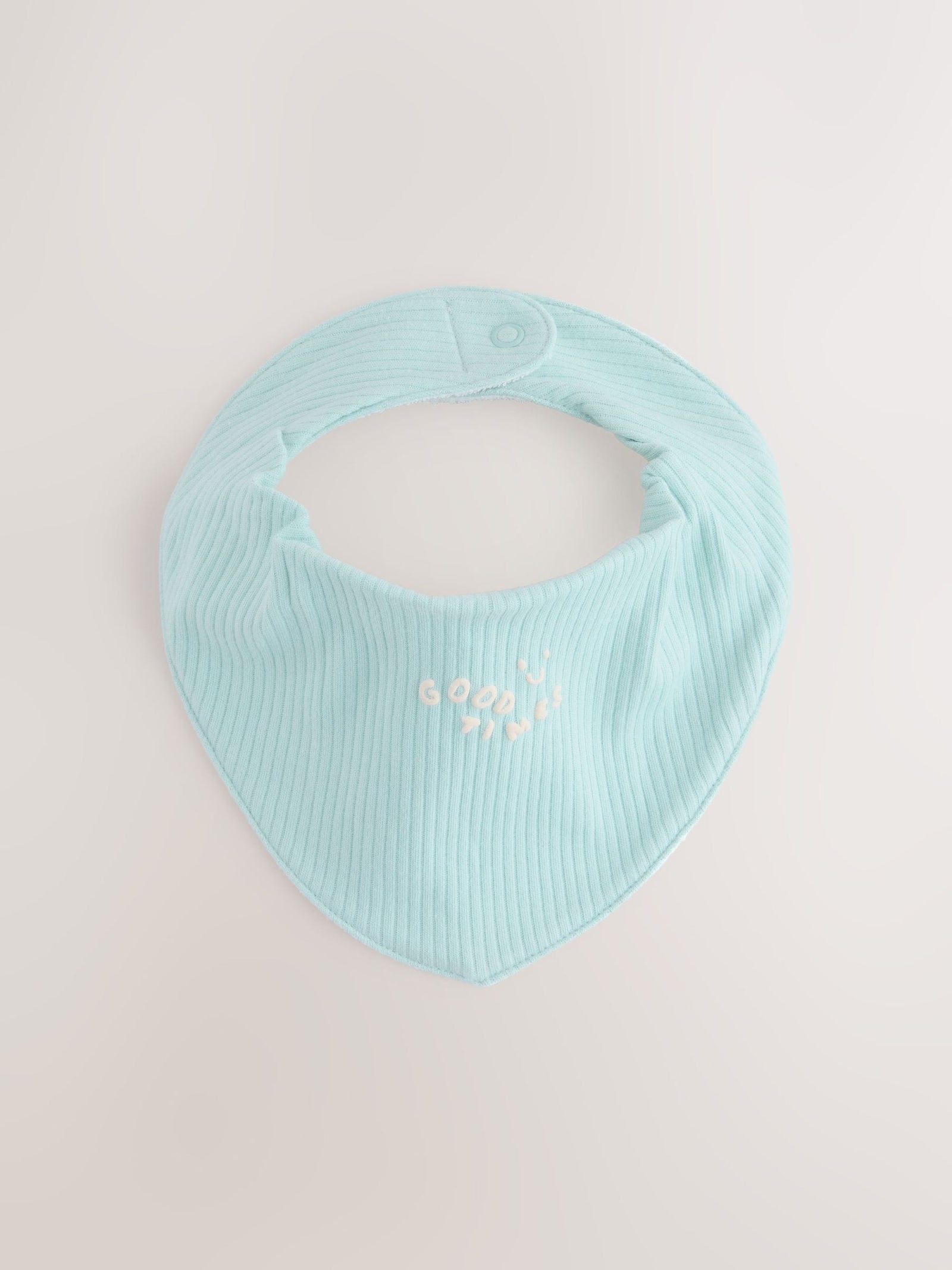 Green/Orange Baby Bibs 5 Pack