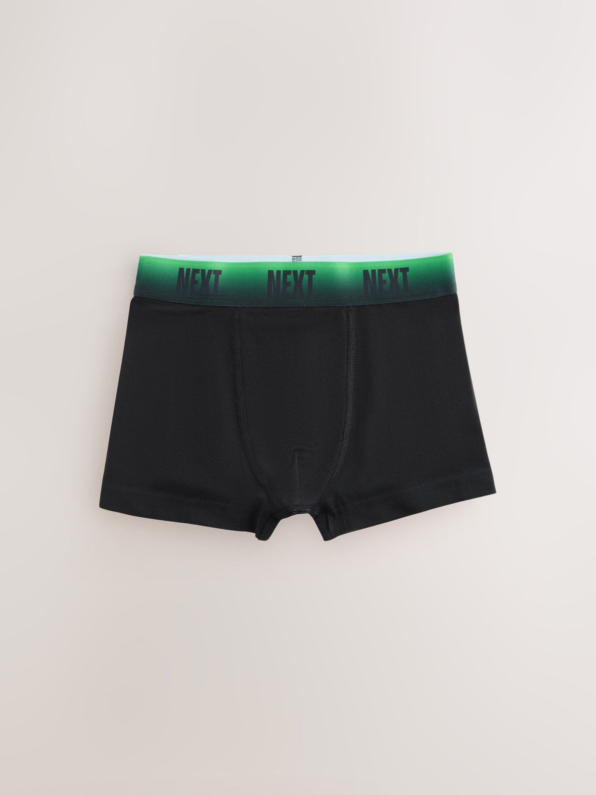 Black with Ombre Waistband Trunks 5 Pack (1.5-16yrs)