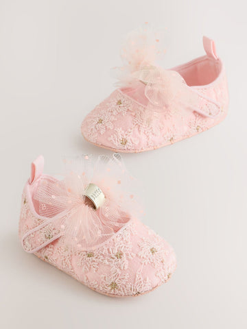 Baker by Ted Baker Baby Occasion Corsage Mary Jane Padder Shoes