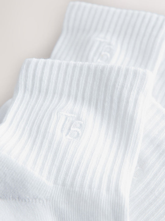 Baker by Ted Baker Ribbed Cushioned Sole Socks 6 Pack