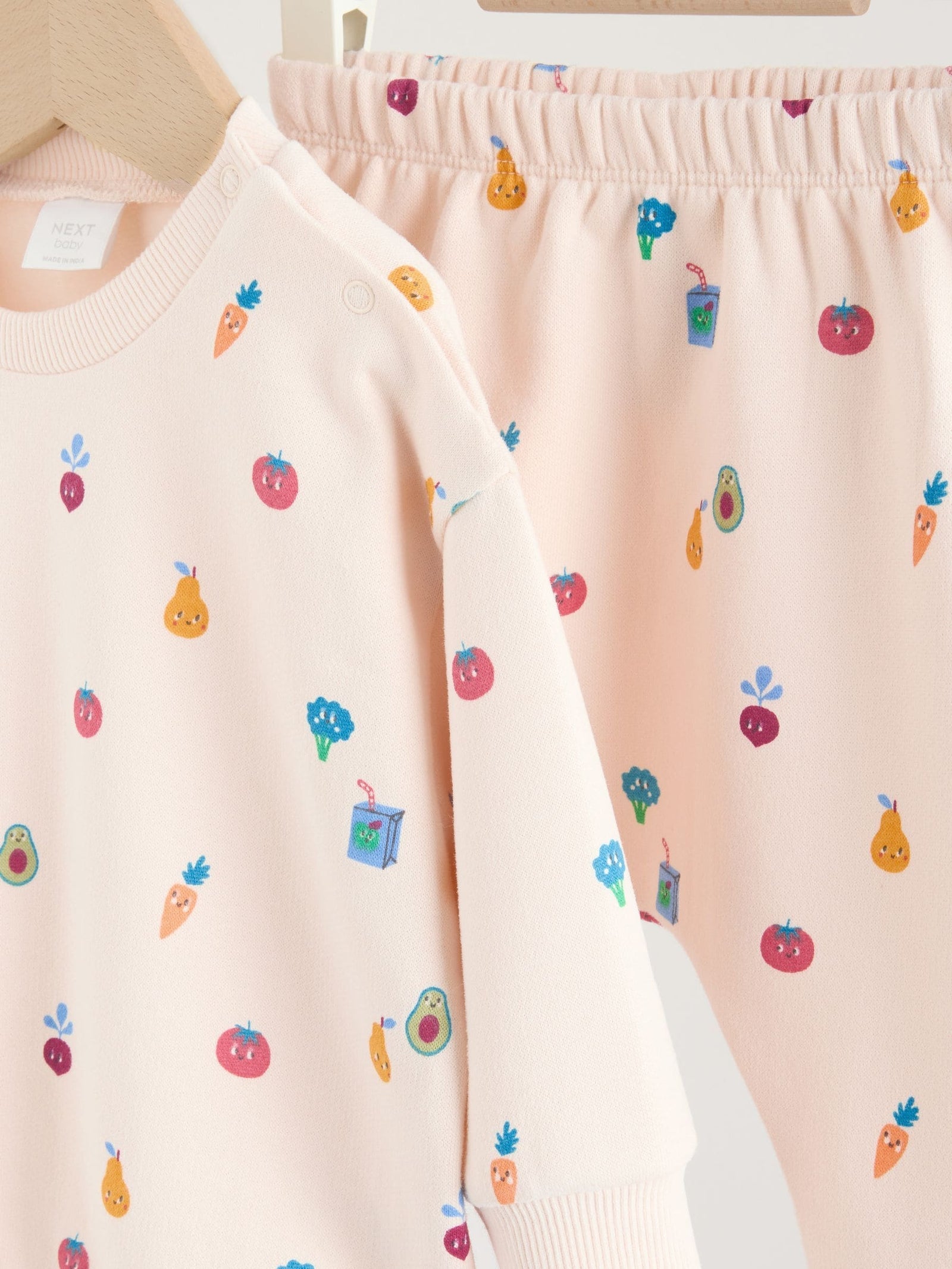Bright Veg Print Sweat Top and Joggers Baby Set (0mths-2yrs) (0mths-2yrs)