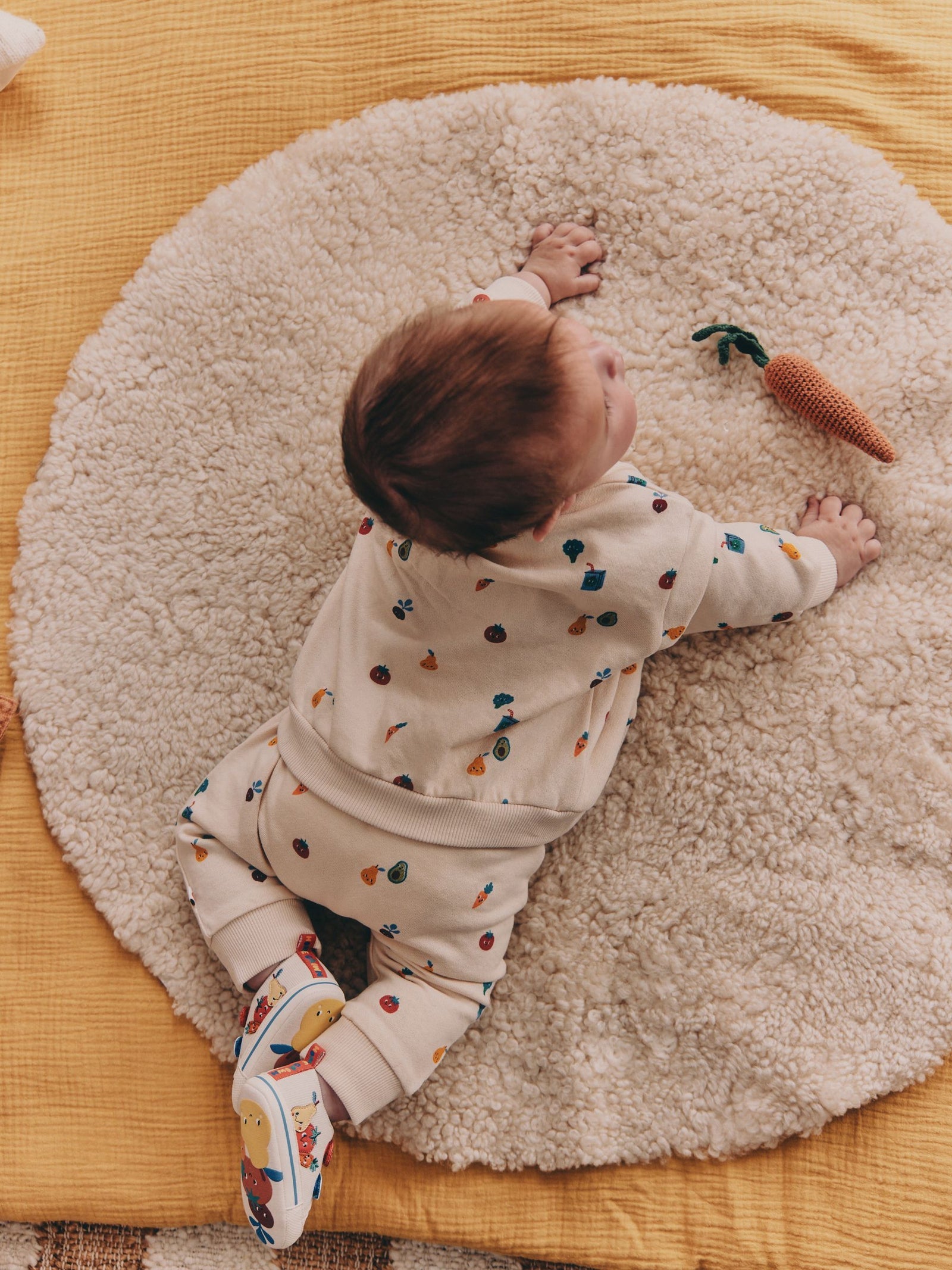 Bright Veg Print Sweat Top and Joggers Baby Set (0mths-2yrs) (0mths-2yrs)