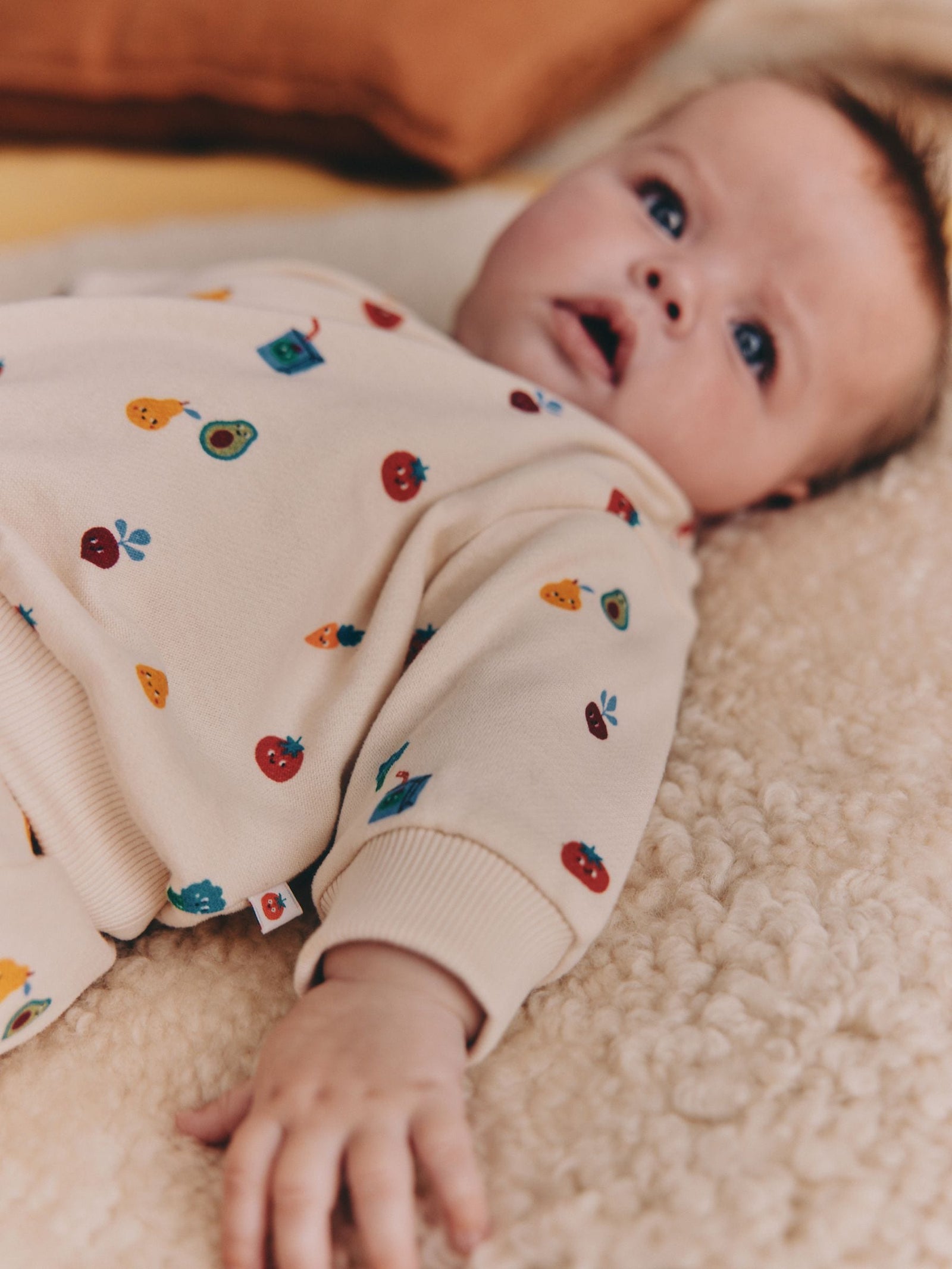 Bright Veg Print Sweat Top and Joggers Baby Set (0mths-2yrs) (0mths-2yrs)