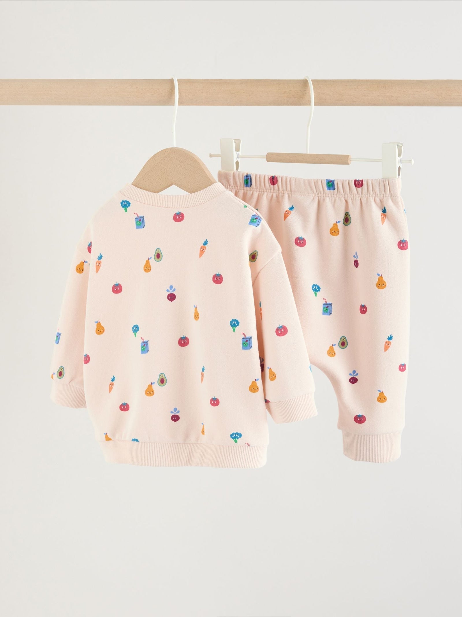 Bright Veg Print Sweat Top and Joggers Baby Set (0mths-2yrs) (0mths-2yrs)