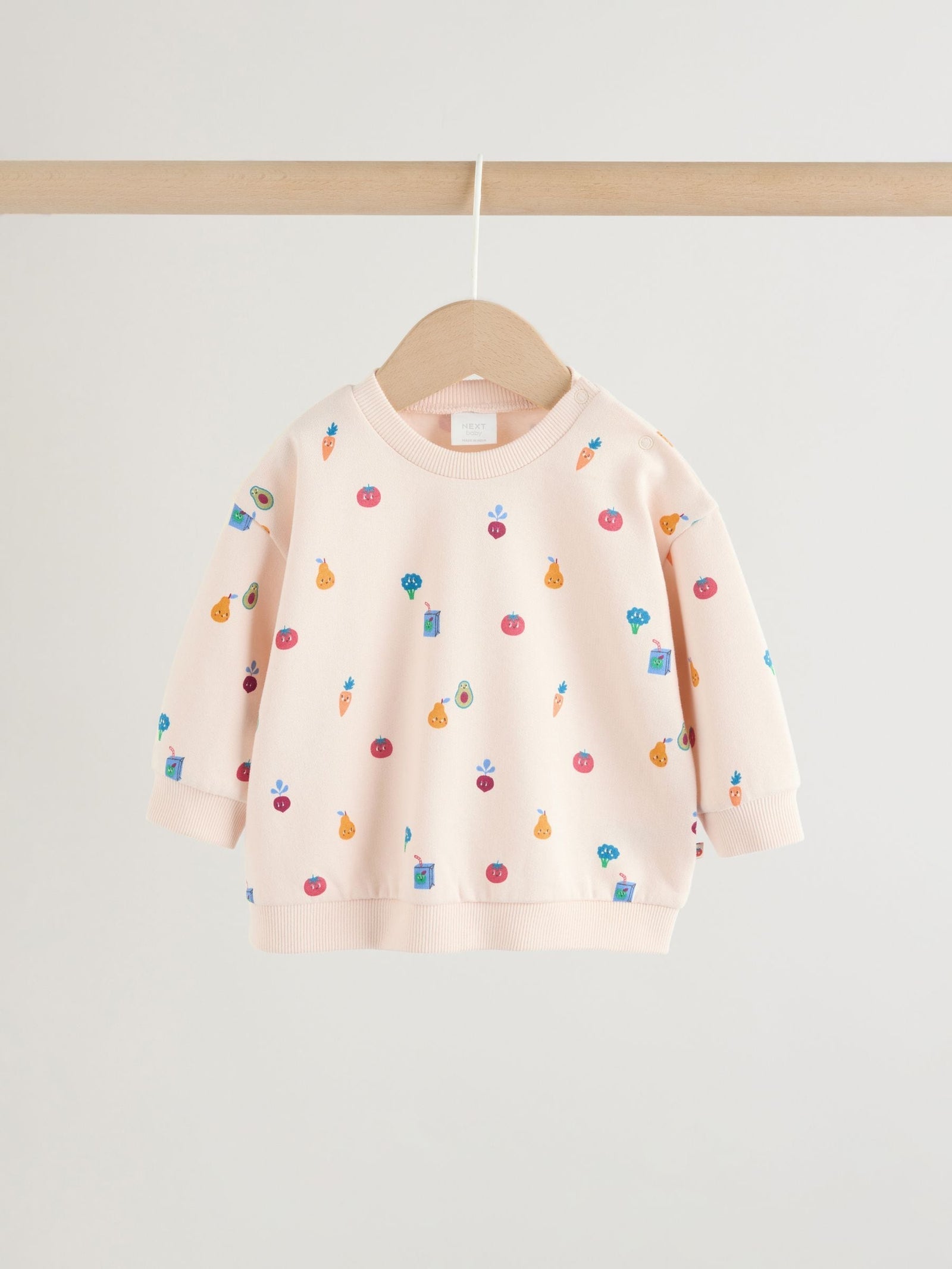 Bright Veg Print Sweat Top and Joggers Baby Set (0mths-2yrs) (0mths-2yrs)
