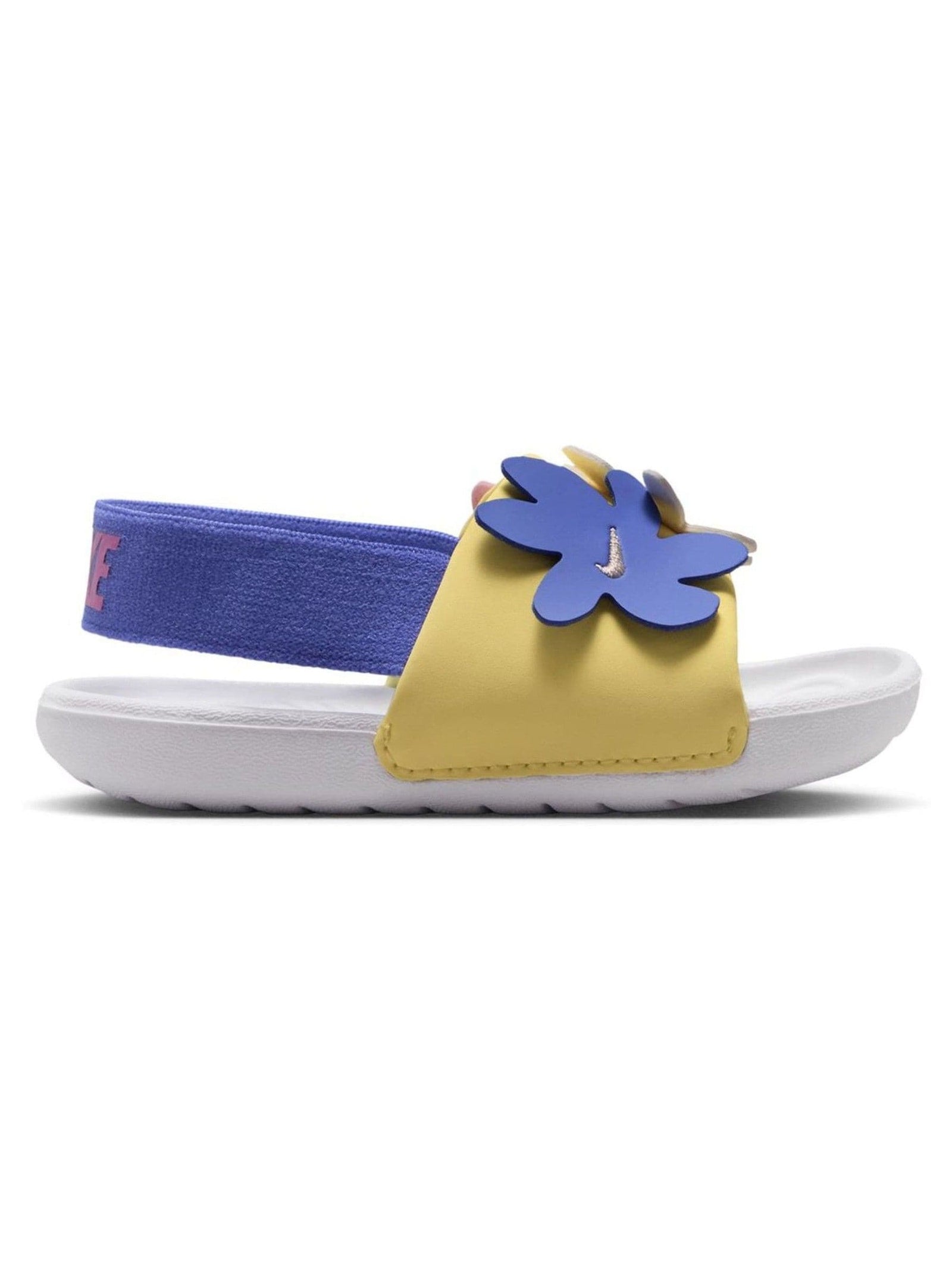 Nike White Kawa Infant Sliders