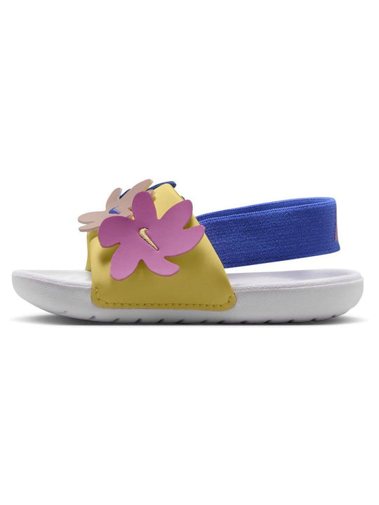 Nike White Kawa Infant Sliders