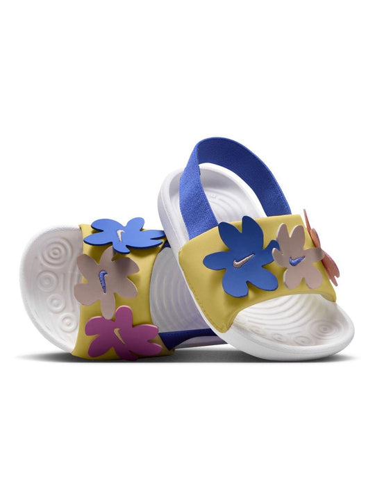 Nike White Kawa Infant Sliders