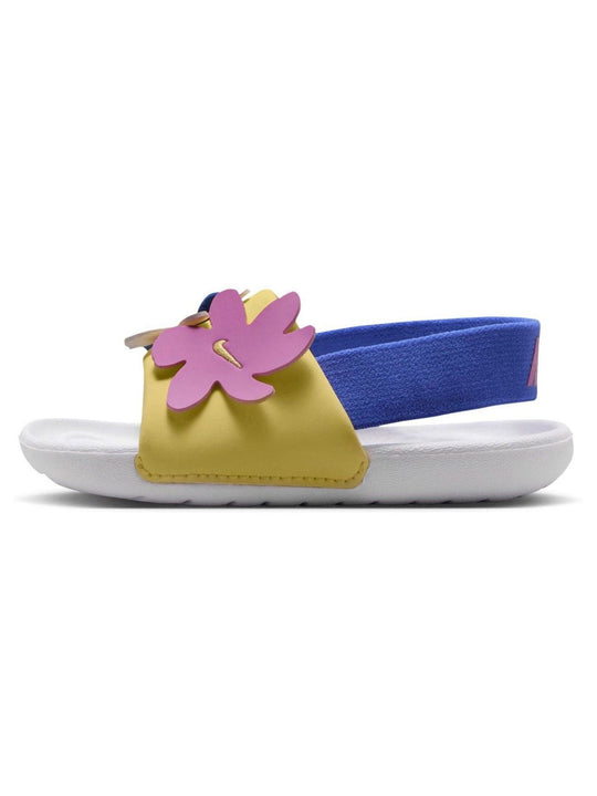 Nike White Kawa Infant Sliders
