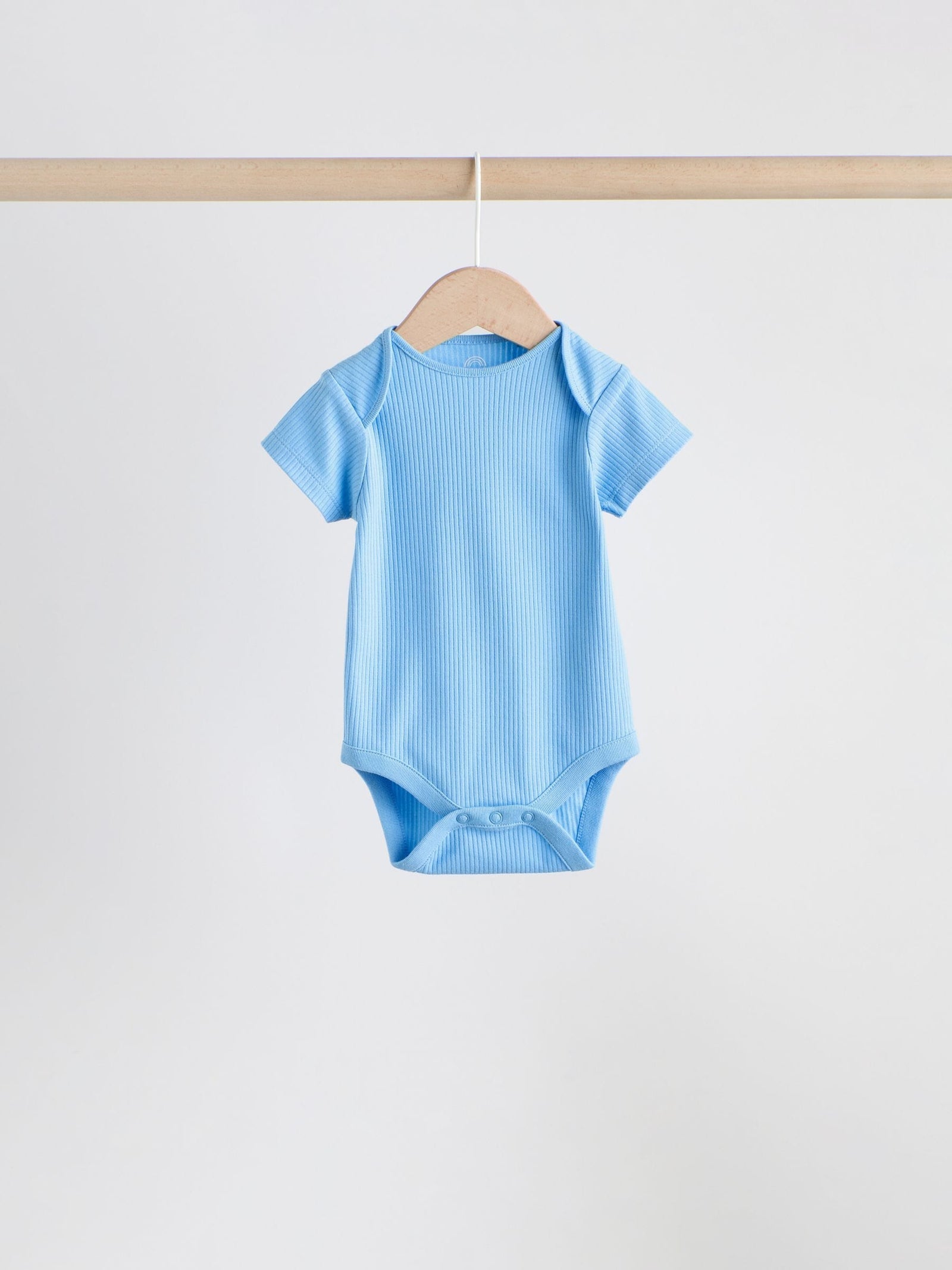 Blue Short Sleeve Long Sleeve Baby Bodysuits 5 Pack