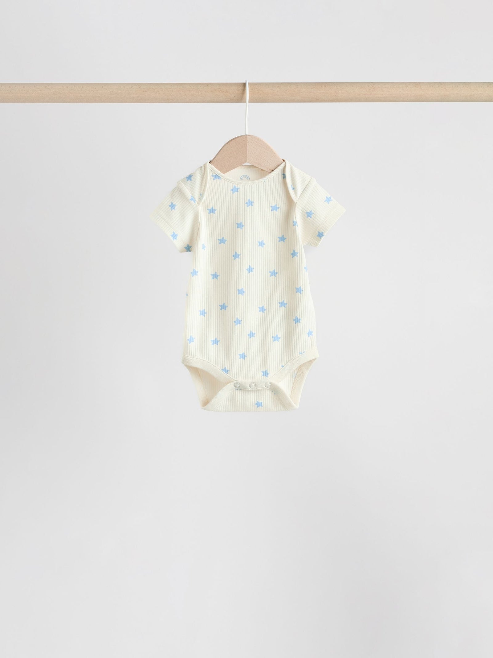 Blue Short Sleeve Long Sleeve Baby Bodysuits 5 Pack