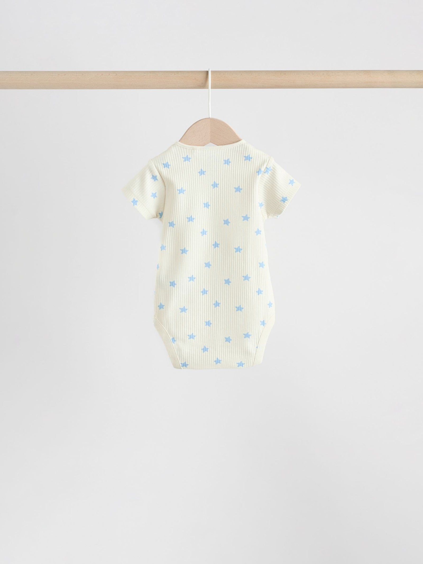Blue Short Sleeve Long Sleeve Baby Bodysuits 5 Pack