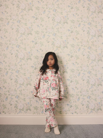 Ecru White Cath Kidston Woven Button Through Pyjamas
