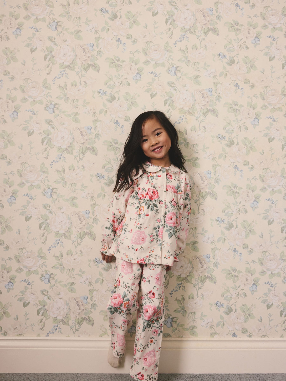 Ecru White Cath Kidston Woven Button Through Pyjamas