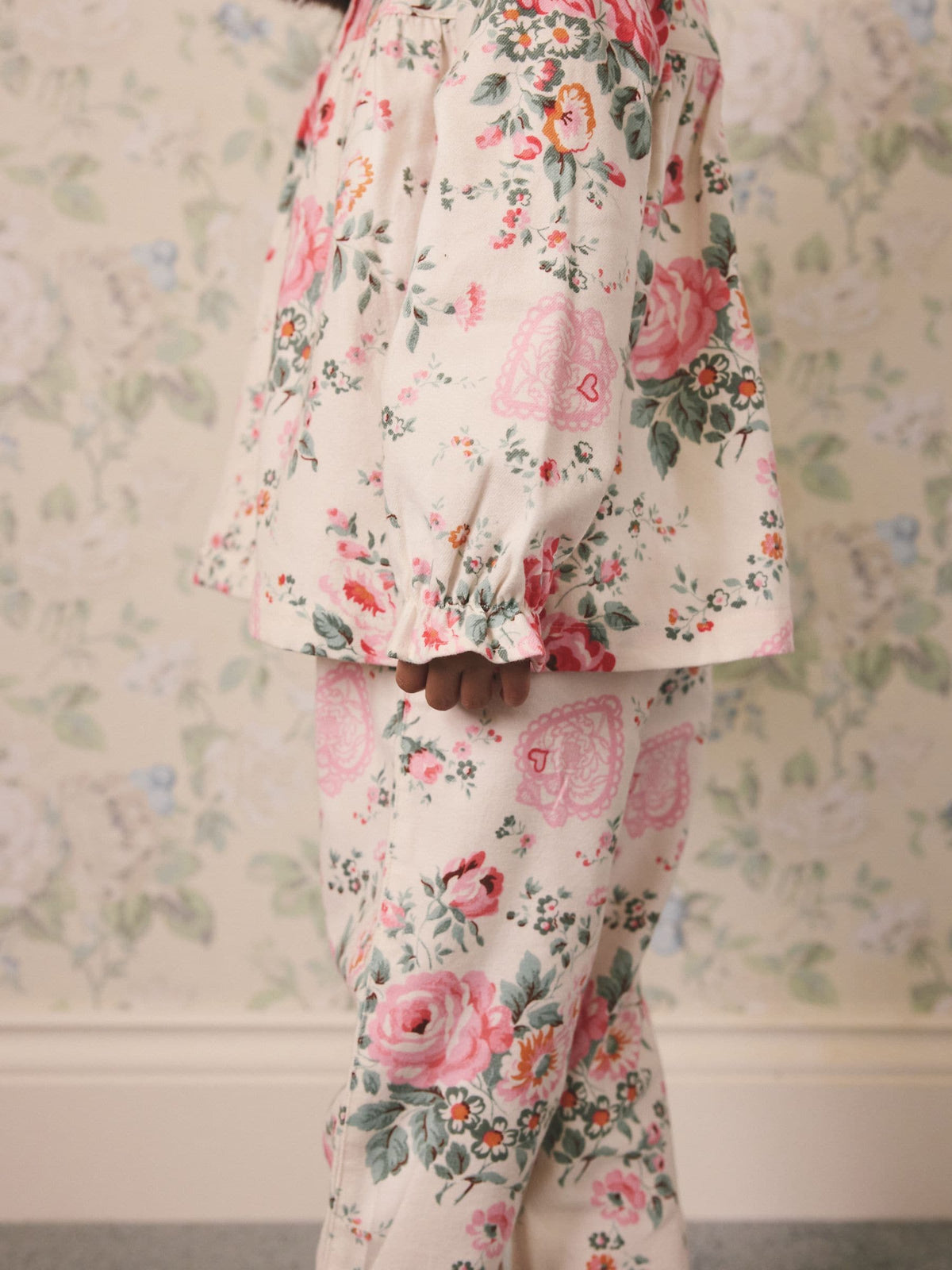 Ecru White Cath Kidston Woven Button Through Pyjamas