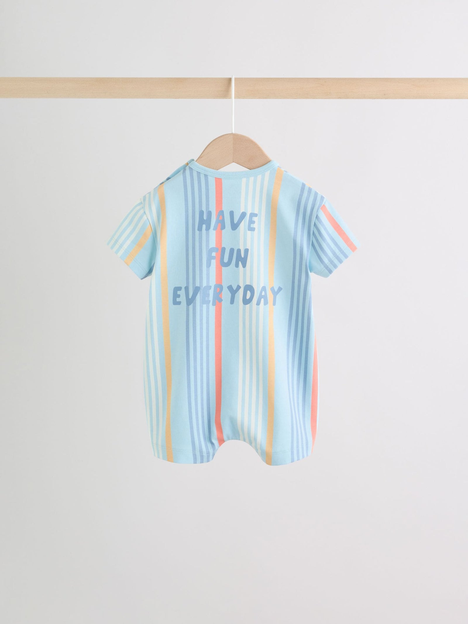 Coastal Crab Print Jersey Baby Rompers 4 Pack