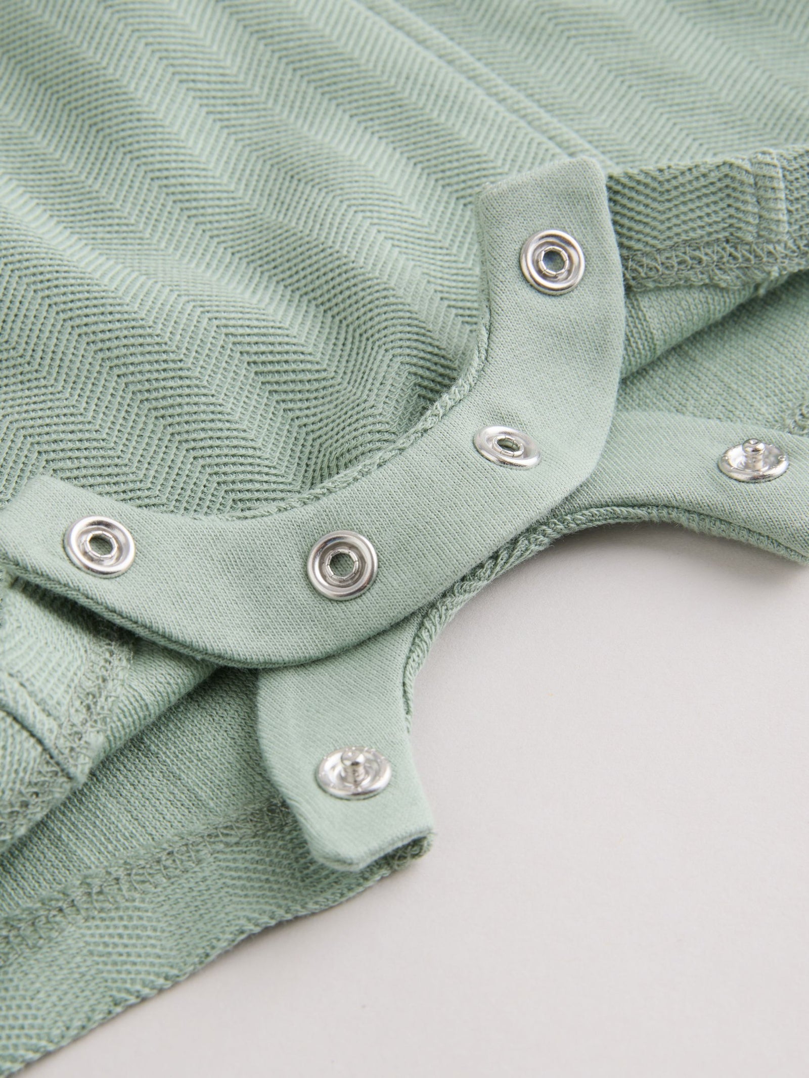 Blue/Green Smart Collar Baby Rompers 2 Pack
