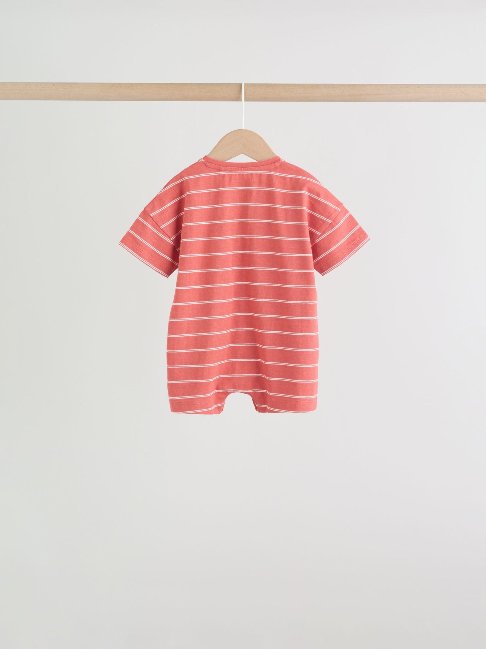 Stripe Jersey Baby Rompers 3 Pack