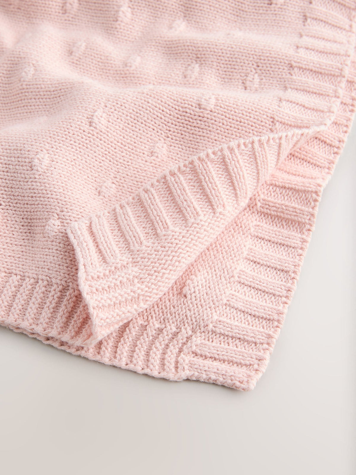 Pink Bobble Blanket