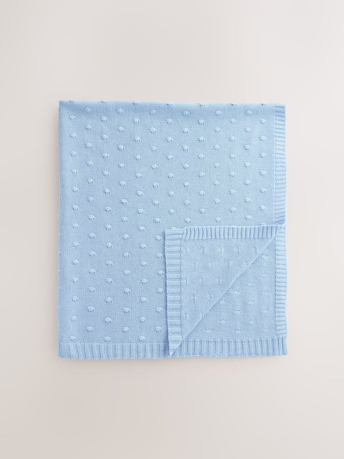 Blue Baby Bobble Blanket