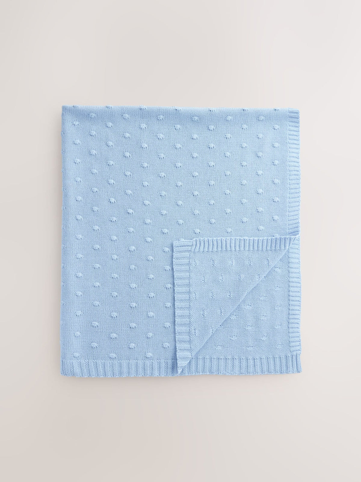 Blue Bobble Blanket