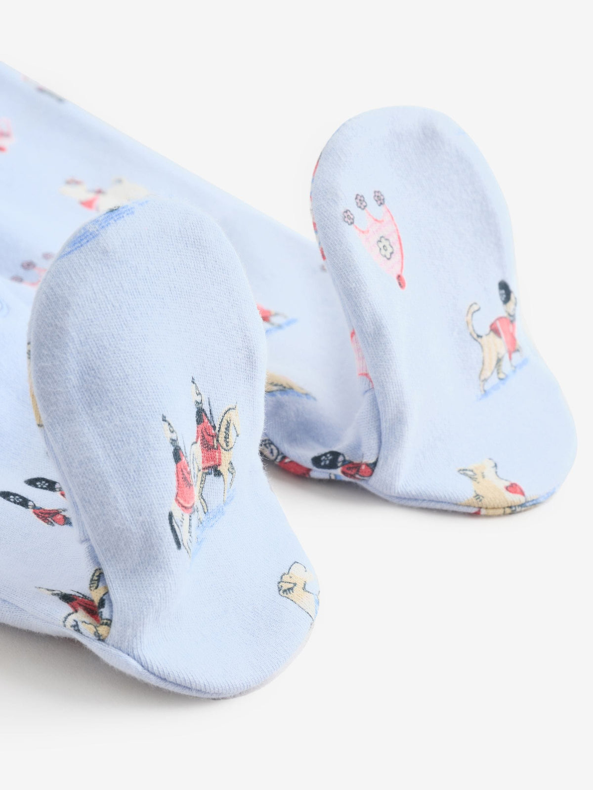 Blue Cath Kidston London Baby Sleepsuit