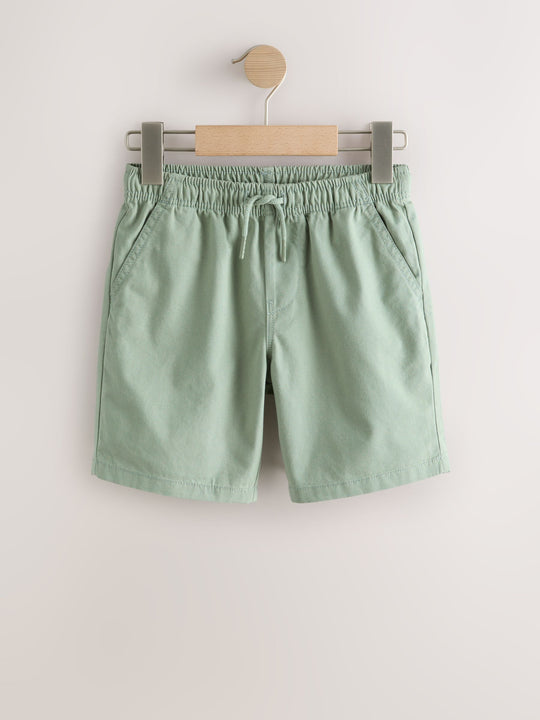 Sage Green Regular Fit Shorts (3-16yrs)
