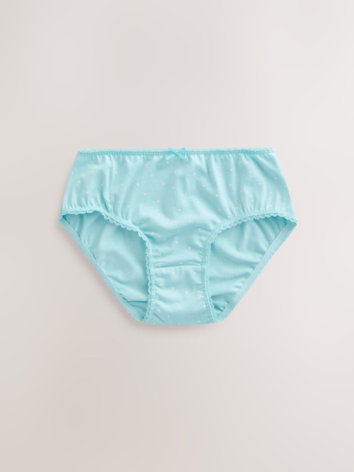 Pink/ Purple Bow Briefs 10 Pack (1.5-16yrs)