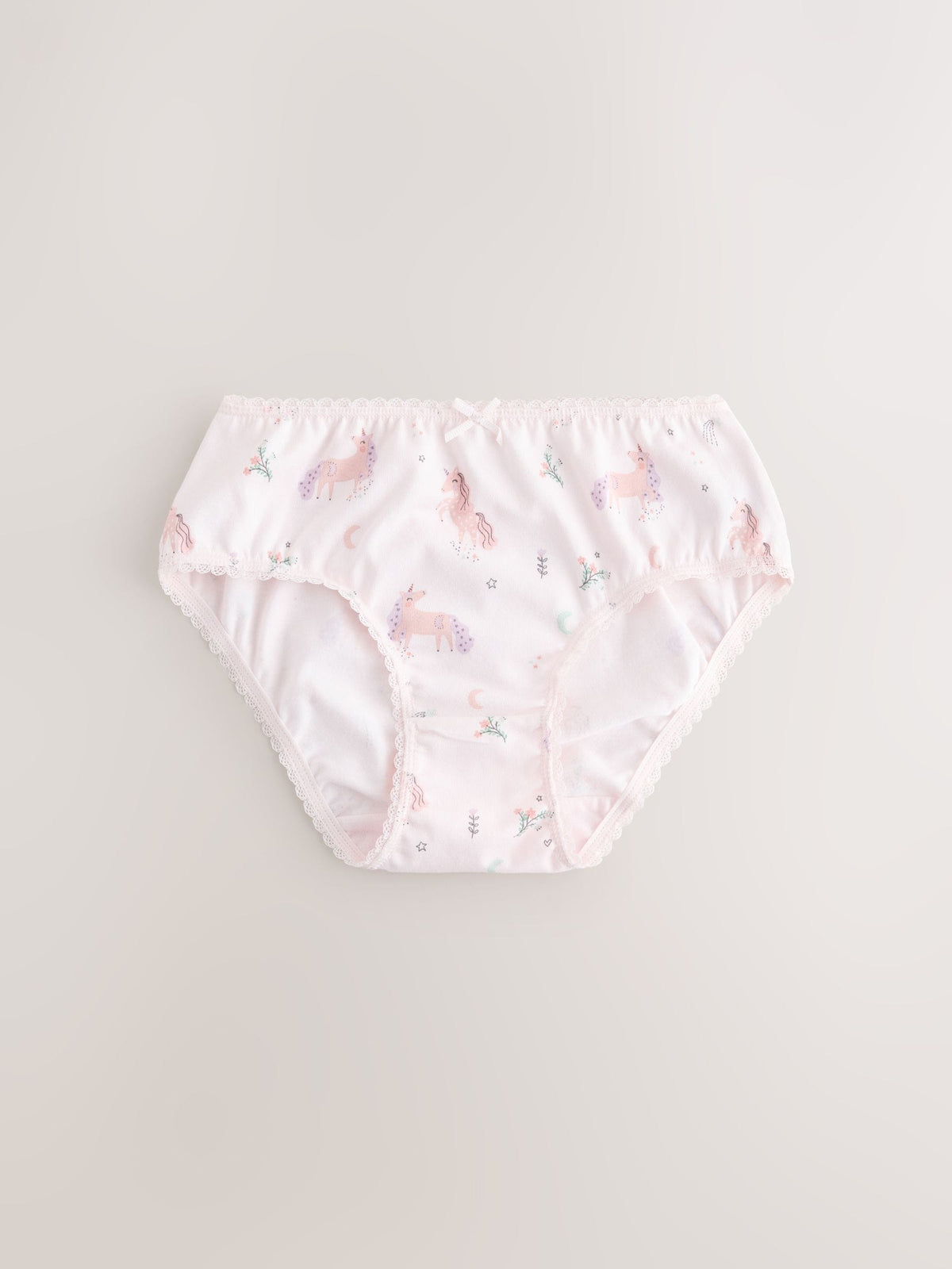Pink Unicorn Briefs 10 Pack (1.5-16yrs)
