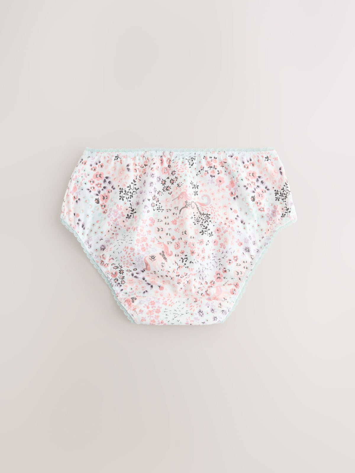 Pink Unicorn Briefs 10 Pack (1.5-16yrs)