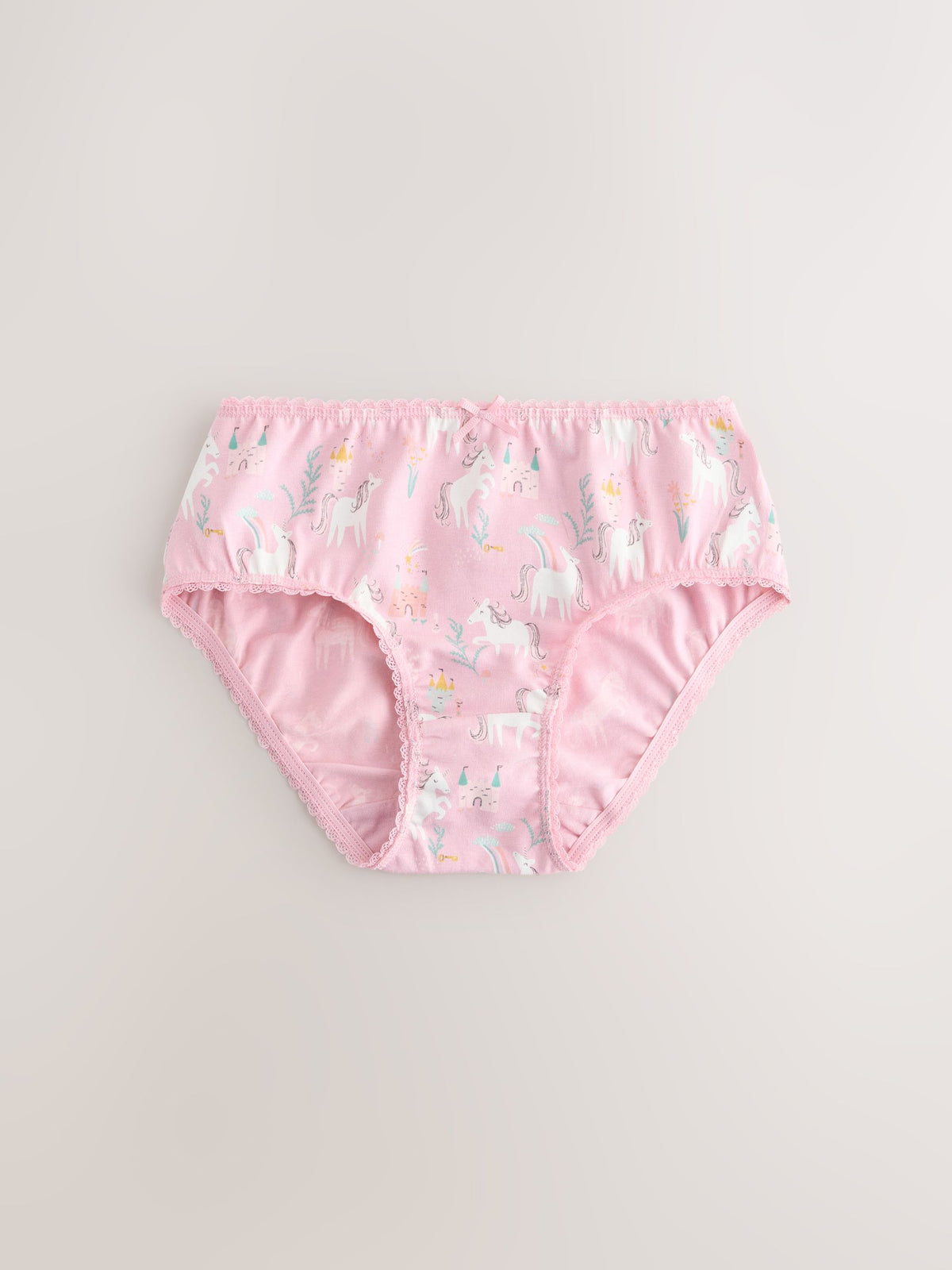 Pink Unicorn Briefs 10 Pack (1.5-16yrs)