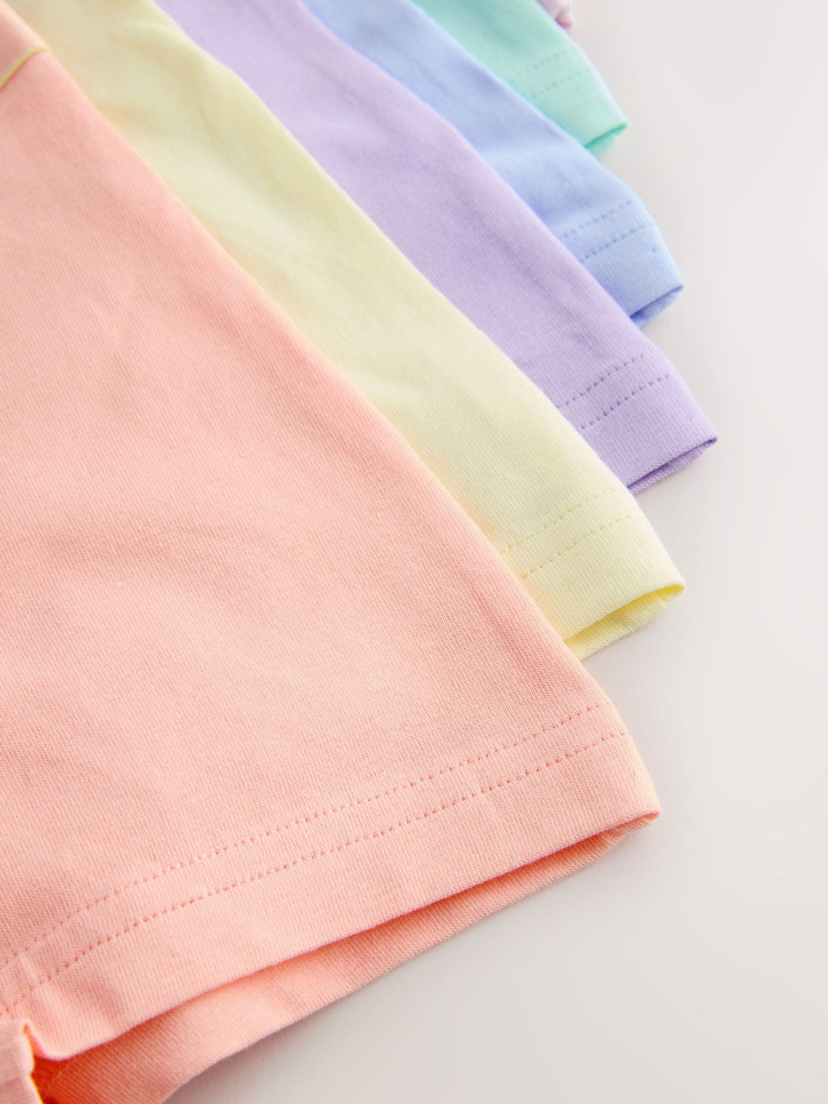 Orange Pastel/Pink Short Briefs 10 Pack (2-16yrs)