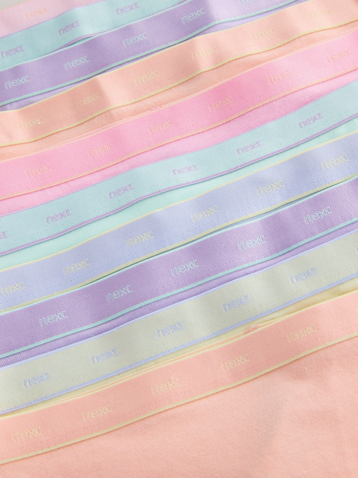 Orange Pastel/Pink Short Briefs 10 Pack (2-16yrs)