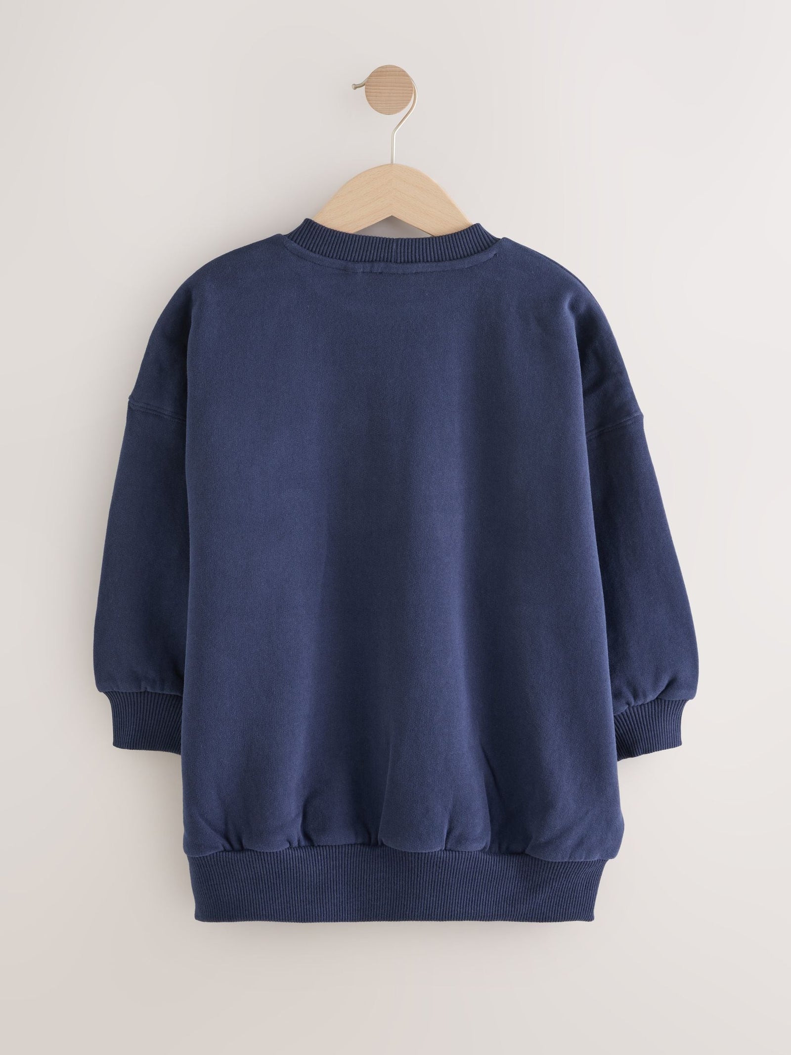 Navy Slogan Sweatshirt (3-16yrs)