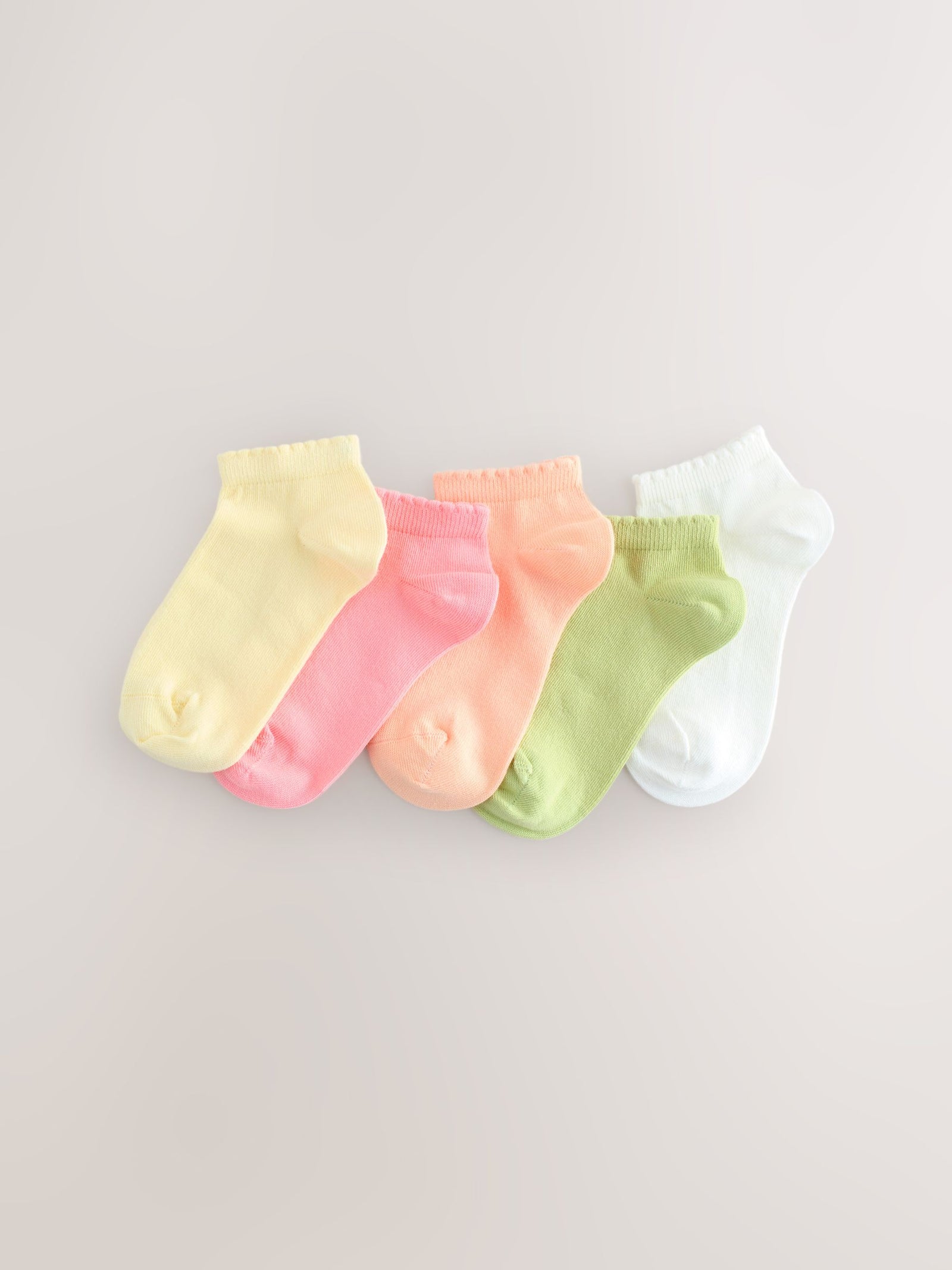 Multi Cotton Rich Trainer Socks 5 Pack