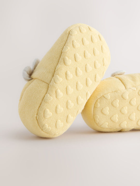 Yellow Lemon Baby Slip-On Shoes (0-18mths)