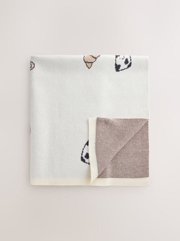 Neutral Milk Club Knitted Baby Blanket
