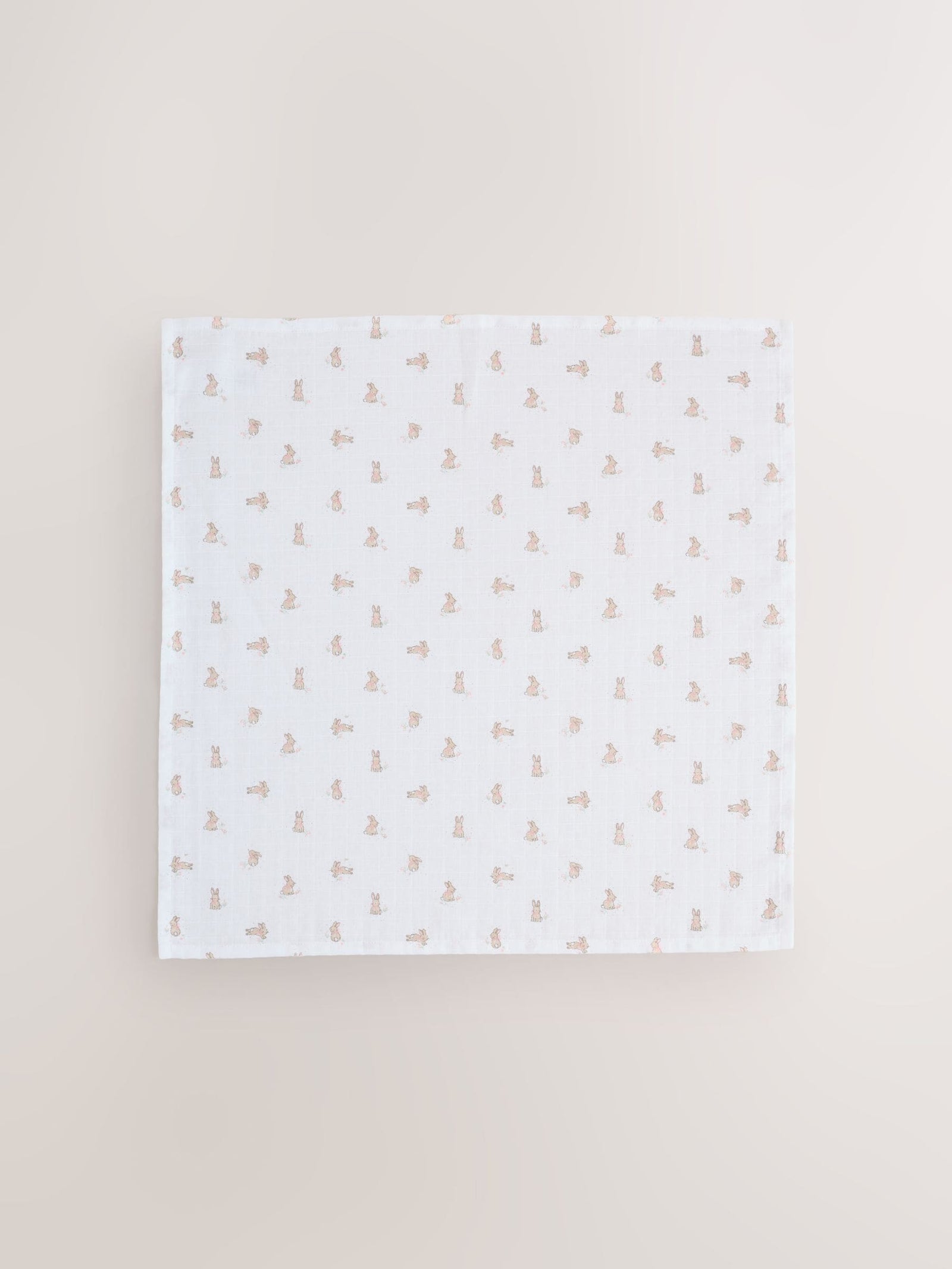 Pink Baby Muslin Cloths 4 Pack