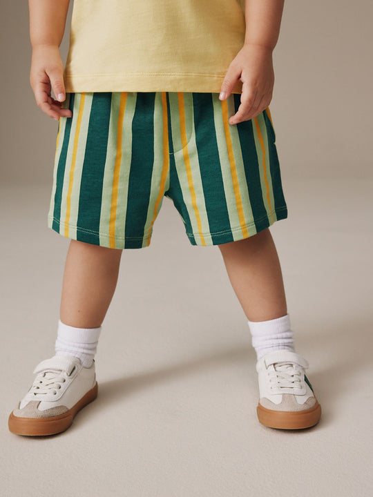 Yellow Lion King Short Sleeve T-Shirt & Shorts Set (6mths-8yrs)