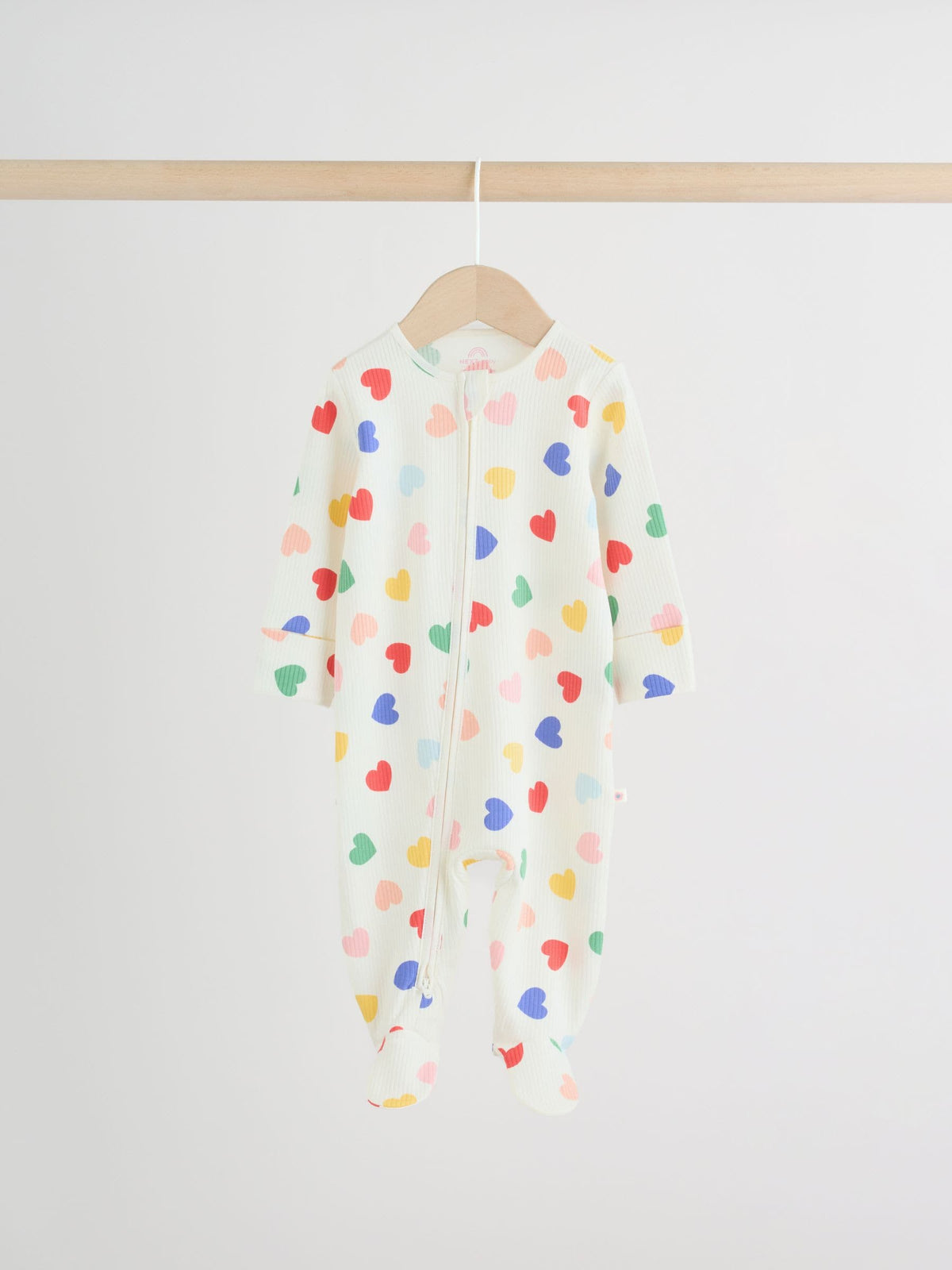 Blue/White Sleepsuits 3 Pack (0mths-2yrs)